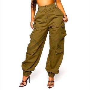 Amelia Oversized Cargo Pants